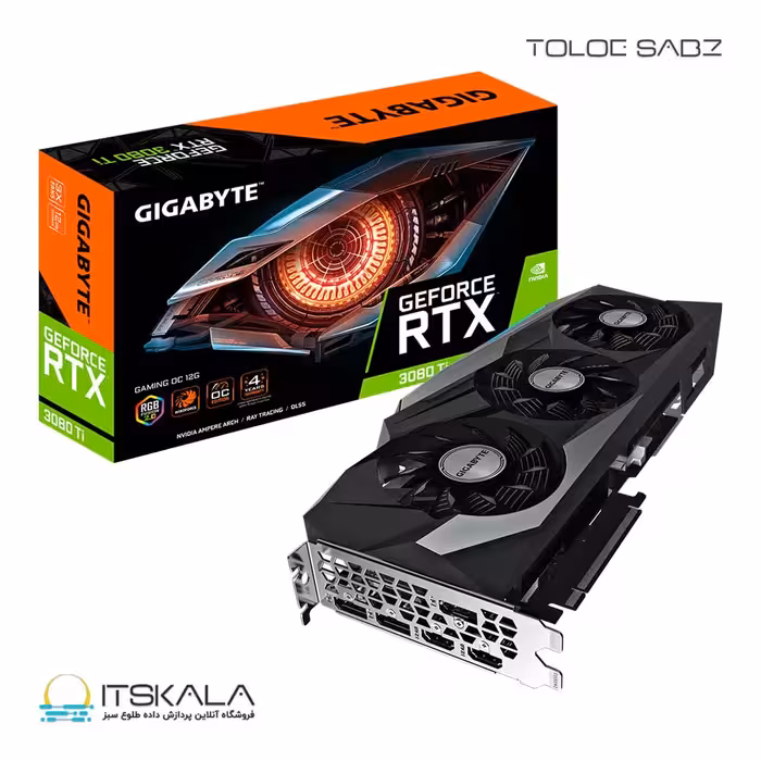 کارت گرافیک گیگابایت GIGABYTE GeForce RTX 3080 Ti GAMING OC 12G | ITSKALA