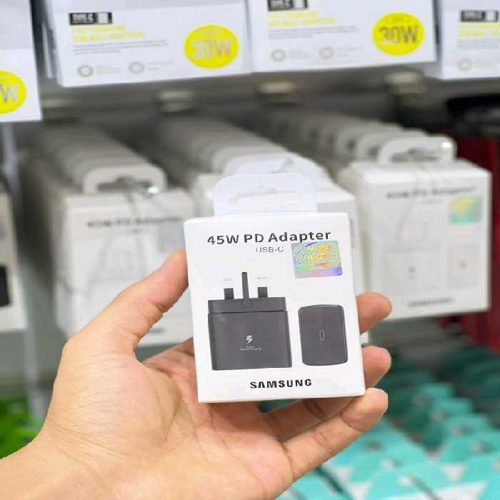 آداپتور 45 وات سفید سوپر فست شارژ