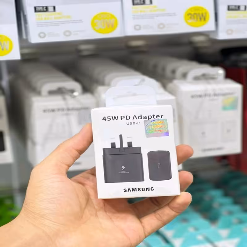 آداپتور 45 وات سفید سوپر فست شارژ