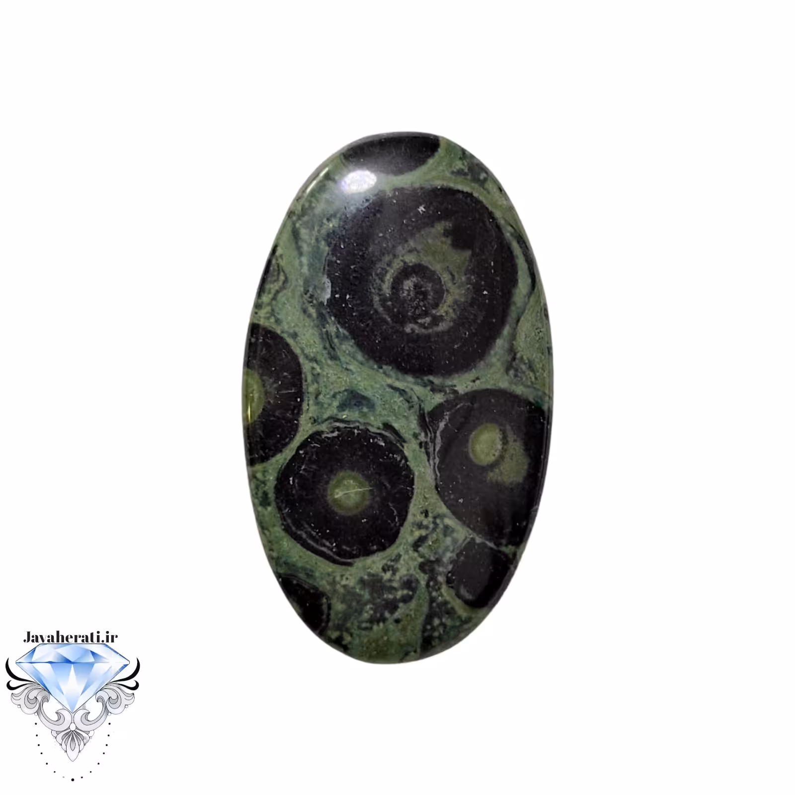 نگین گلکسی جاسپر (کام بابا) طبیعی و ارزشمند