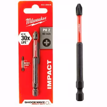 سر پیچگوشتی چهارسو میلواکی 4932430856 - ابزار یراق