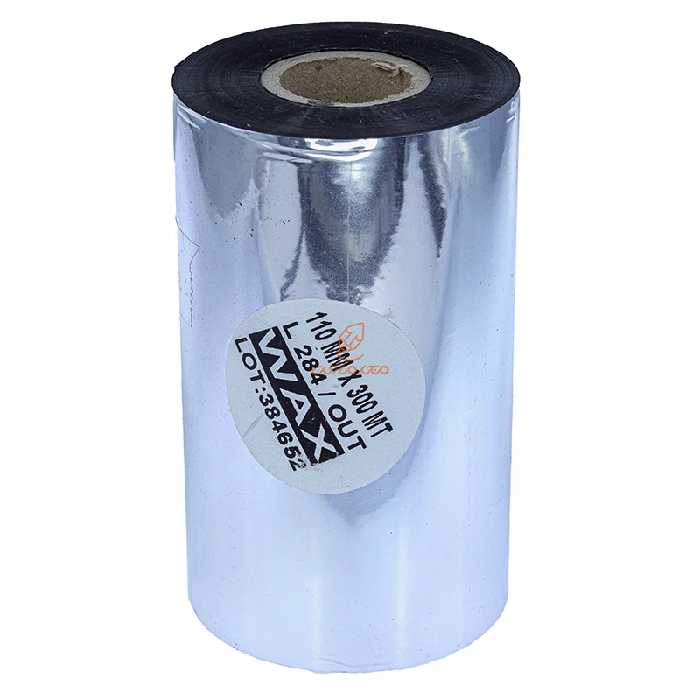 ریبون دستگاه لیبل زن 300*110 وکس WAX