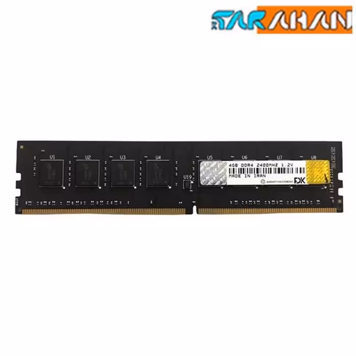 رم دسکتاپ DDR4 تک کاناله 2400 مگاهرتز CL17 فدک مدل A1 ظرفیت 4 گیگابایت