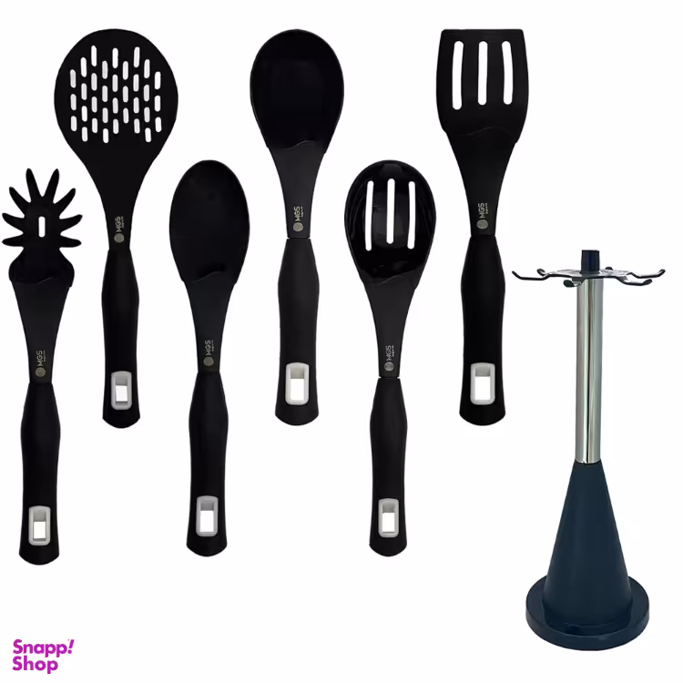 سرویس کفگیر ملاقه 7 پارچه ام جی اس مدل M1