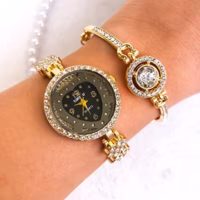 ست ساعت ودستبند