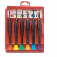 مجموعه 6 عددی پیچ گوشتی مناسب موبایل و ساعت

