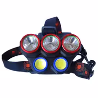 چراغ پیشانی 5 لامپ اسمال سان مدل ZY-207