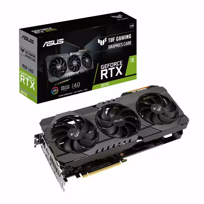 کارت گرافیک ایسوس TUF RTX3070 V2 8G GAMING