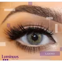 لنز رنگی سالیانه لومینوس رنگ  lazord