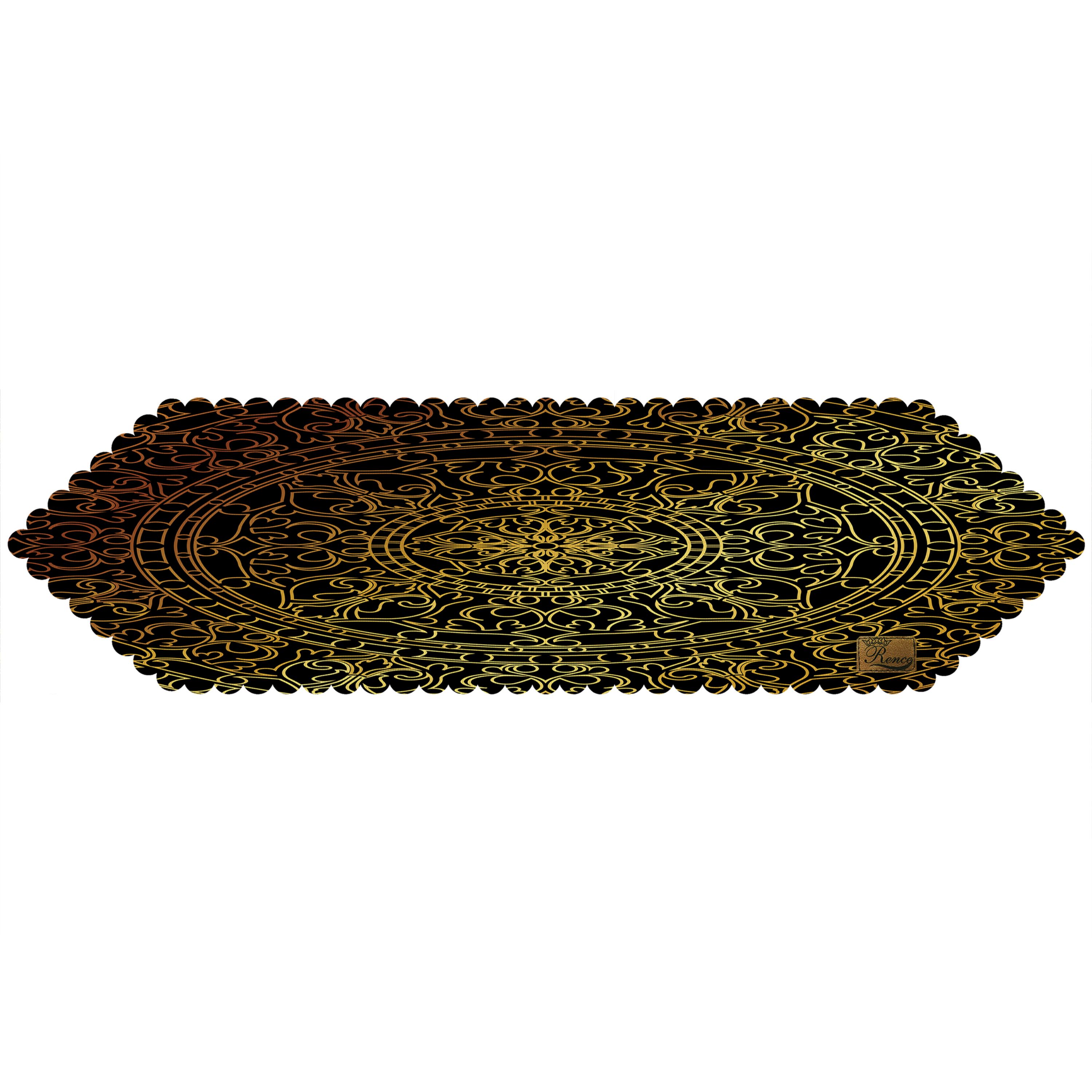 رانر رومیزی مخمل رنس مدل R6-42145 سایز 130x40 سانتی متر