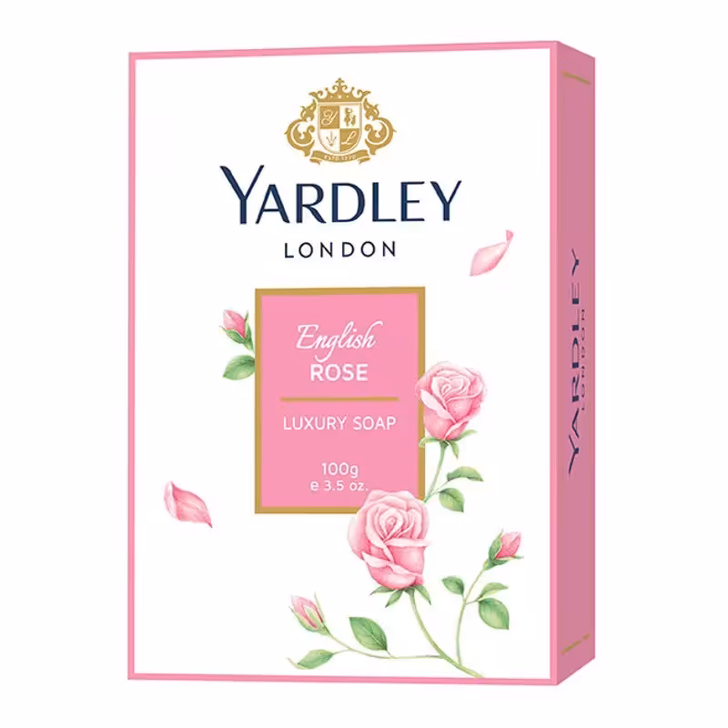 صابون گل رز انگلیسی یاردلی Yardley English Rose وزن 100 گرم
