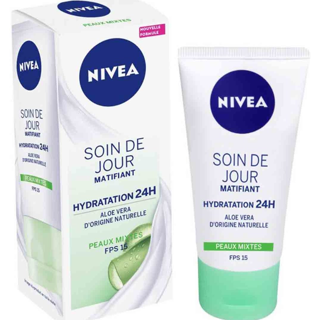 کرم ابرسان نیوا حاوی عصاره الوئه ورا 50 میلی لیتر Nivea