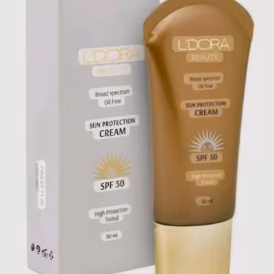 کرم ضد آفتاب رنگی با SpF50