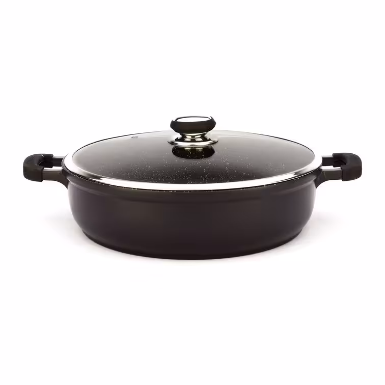 نیم قابلمه زرساب سری گریپ مدل RP-424KG سایز 24