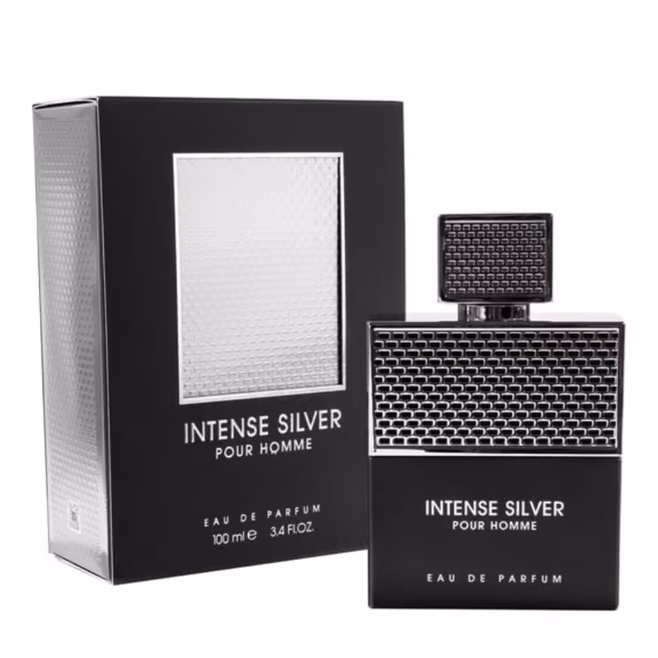 ادکلن مردانه اینتنسیو سیلور فراگرنس ورد اصل 100 میل حجم 