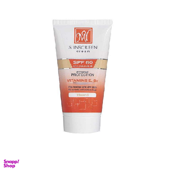 کرم ضد آفتاب کرم پودری رنگی مای (My) با SPF60 حجم 50 میلی لیتر
