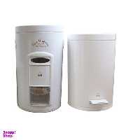 سطل زباله پدالی بهاز کالا کد 14L به همراه ظرف برنج