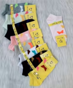 جوراب طرح پروانه