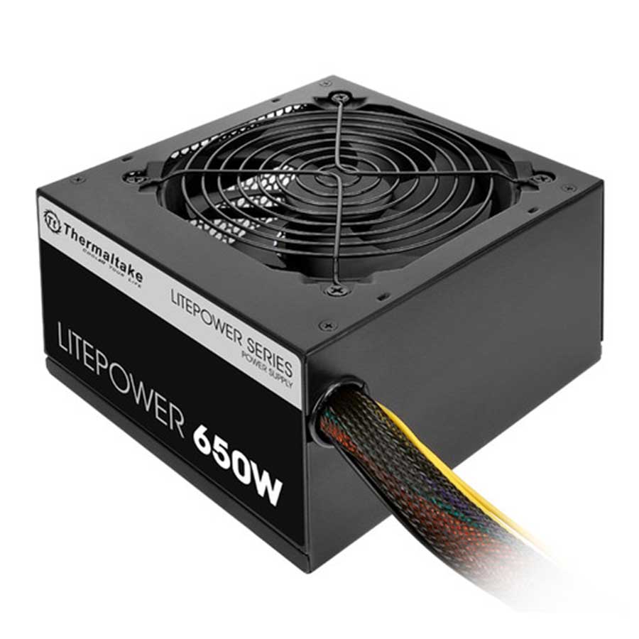 قیمت و خرید پاور کامپیوتر 650 وات ترمالتیک مدل Litepower | یاس ارتباط
