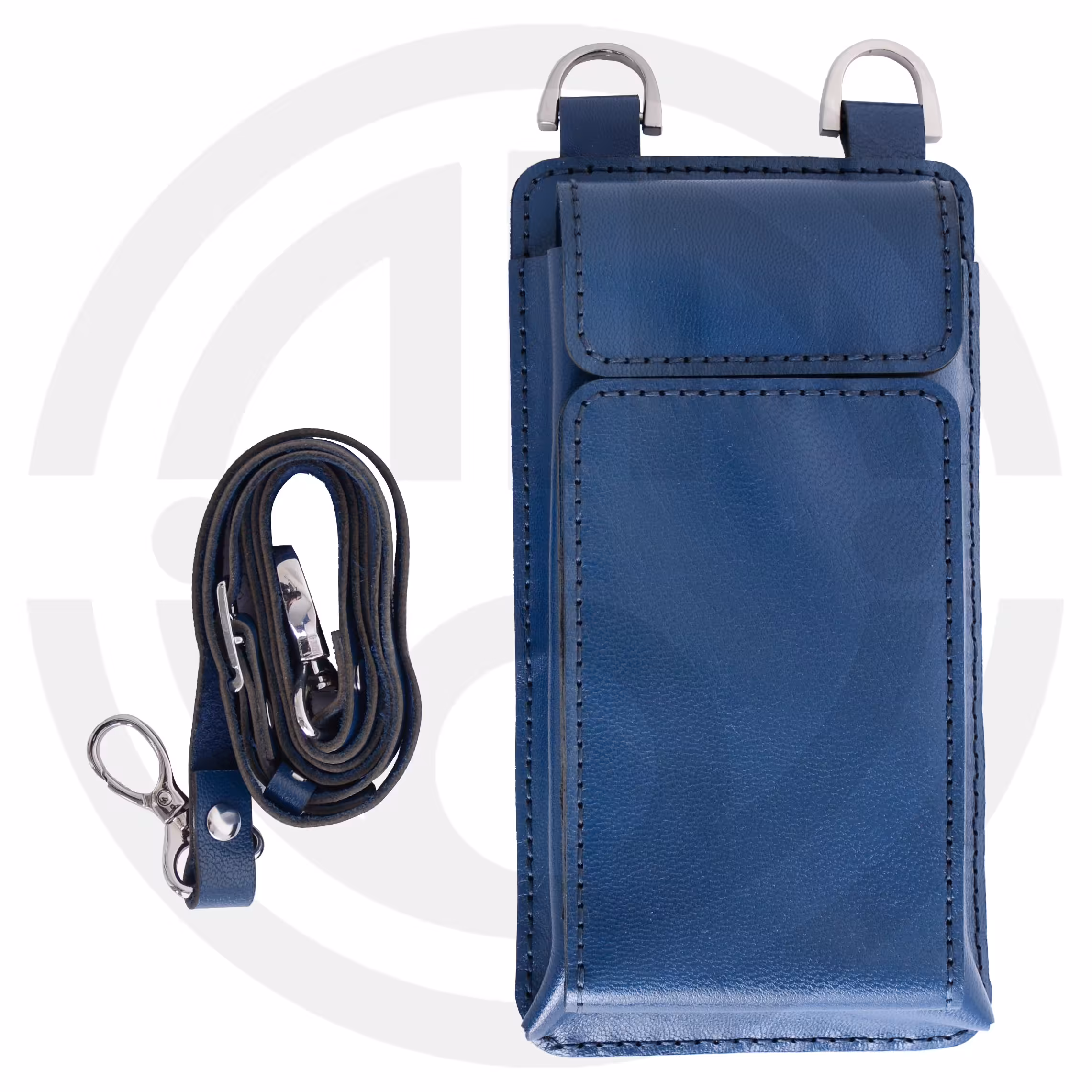 کیف رودوشی چرم  دست دوز کد B306