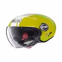 کلاه کاسکت موتورسیکلت چند رنگ N21 VISOR 06 DOLCE VITA 122 HALF MOTORCYCLE دارای Nolan