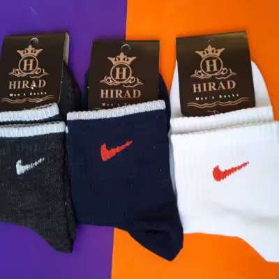 جوراب پسرانه نیم ساق سایز 6و7 مناسب حدودا 6تا8 سال