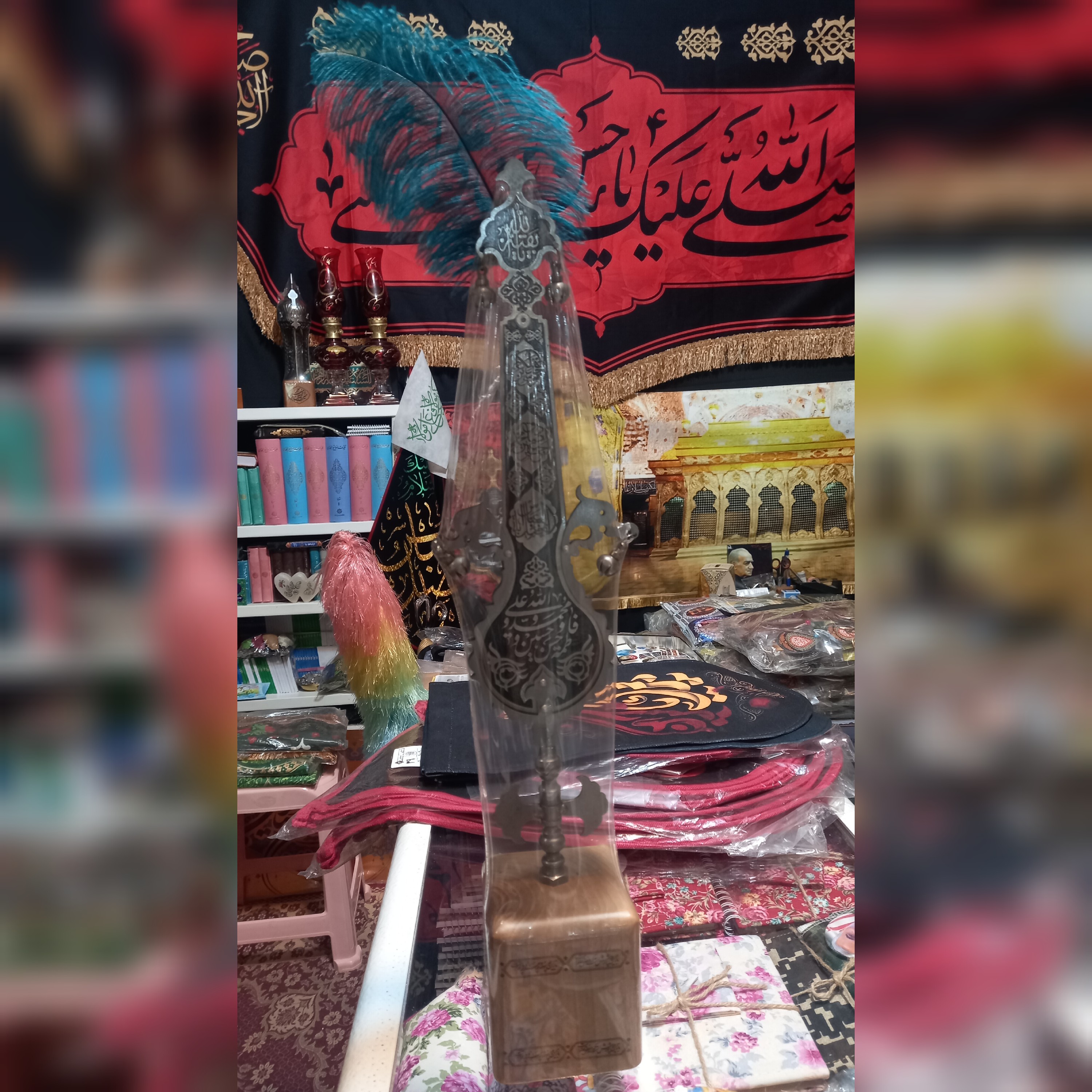 تندیس علم فولادی