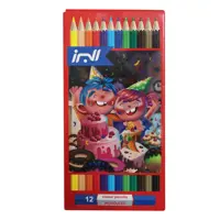 مداد رنگی 12 رنگ البرز مدل WOODLESS کد 51