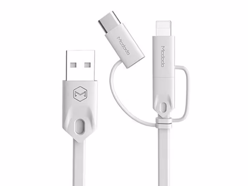 کابل شارژ سه سر مک دودو Mcdodo CA-109 3in1 Data Cable 1M