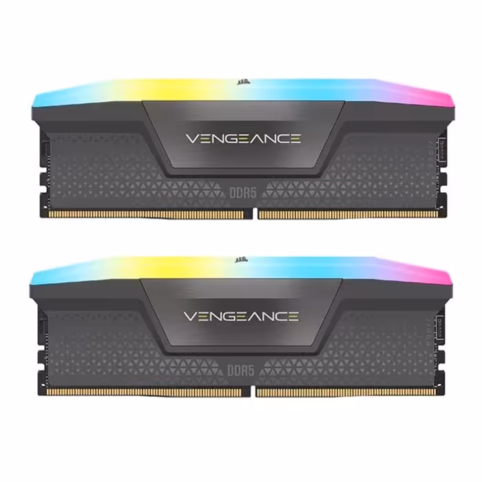 رم کورسیر سری VENGEANCE RGB با ظرفیت 32 گیگابایت و فرکانس 5600 مگاهرتز مدل AMD