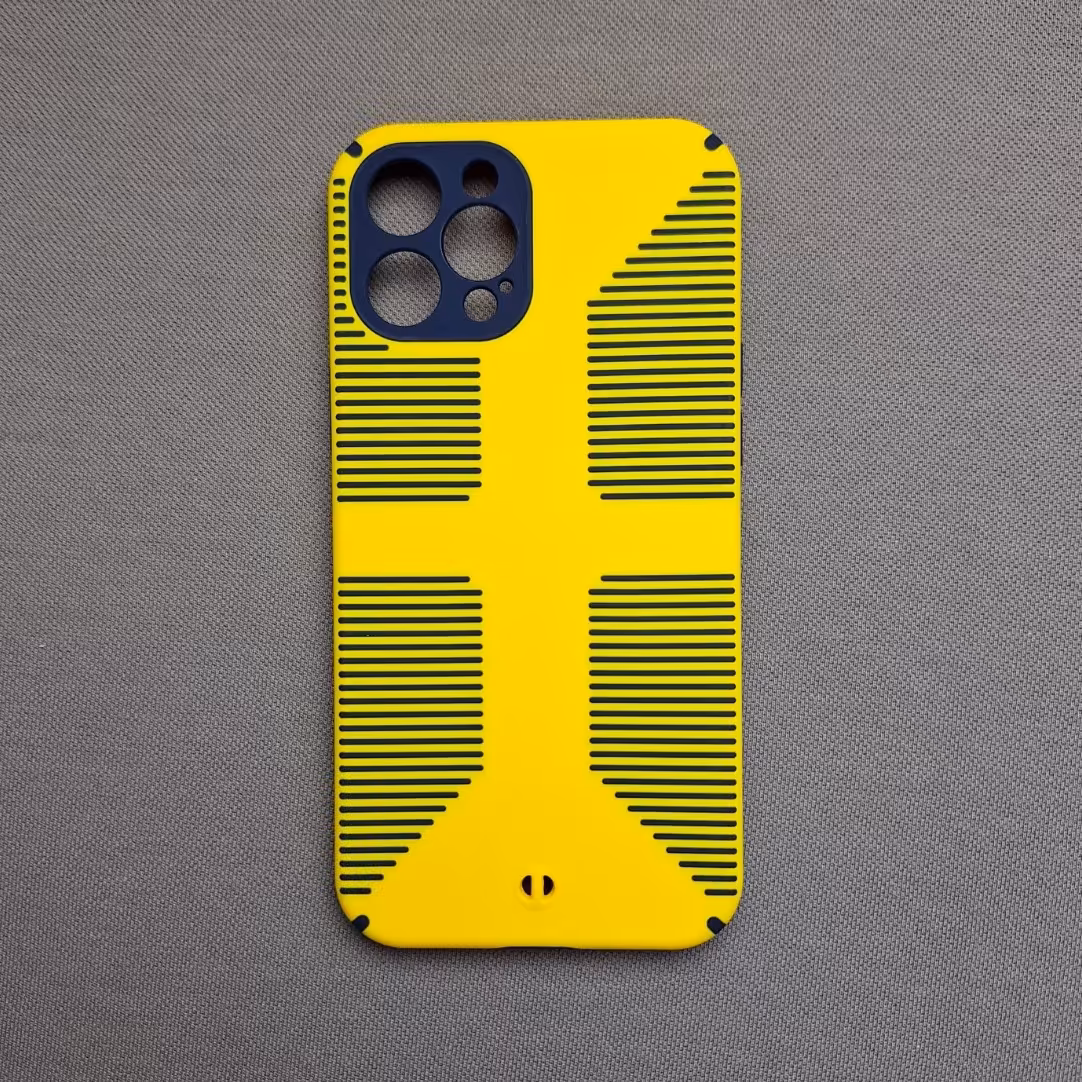 گارد  -  قاب  -  کاور مقاوم رنگ زرد مناسب برای آیفون 12 پرو مکس iPhone 12 Pro Max ( iPhone 12 promax )