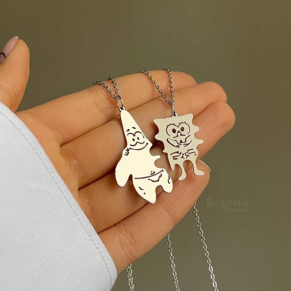 گردنبند ست باب اسفنجی