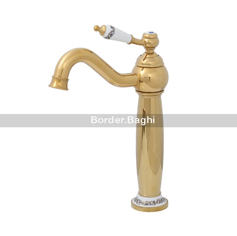 شیر روشویی سیتکو دسته سرامیکی پایه بلند