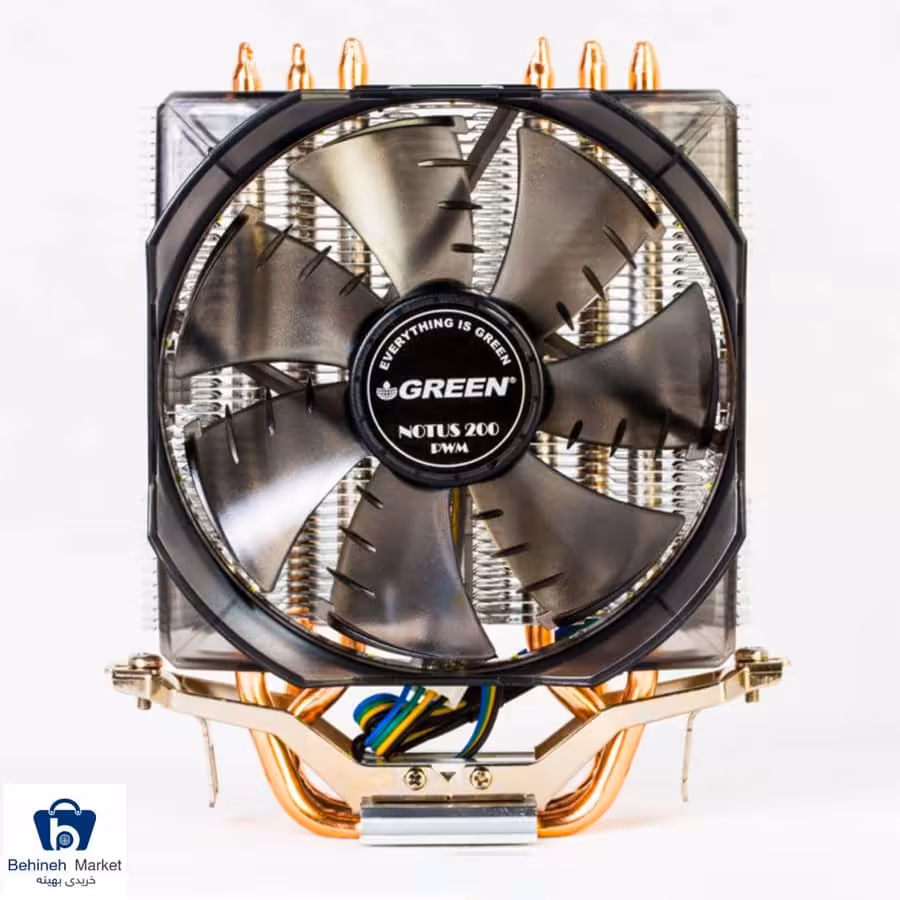 خنک کننده پردازنده گرین مدل NOTUS-200 PWM