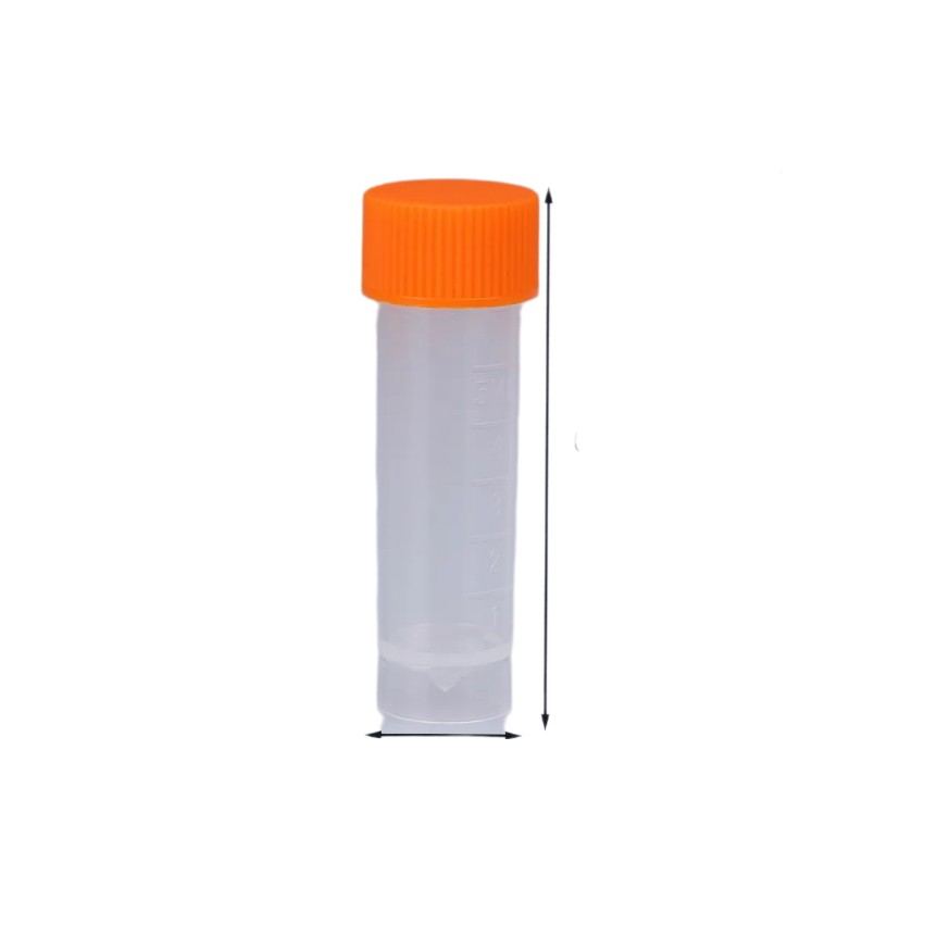 کرایوتیوب مدل 5سی سی غیر استریل بسته 25عددی