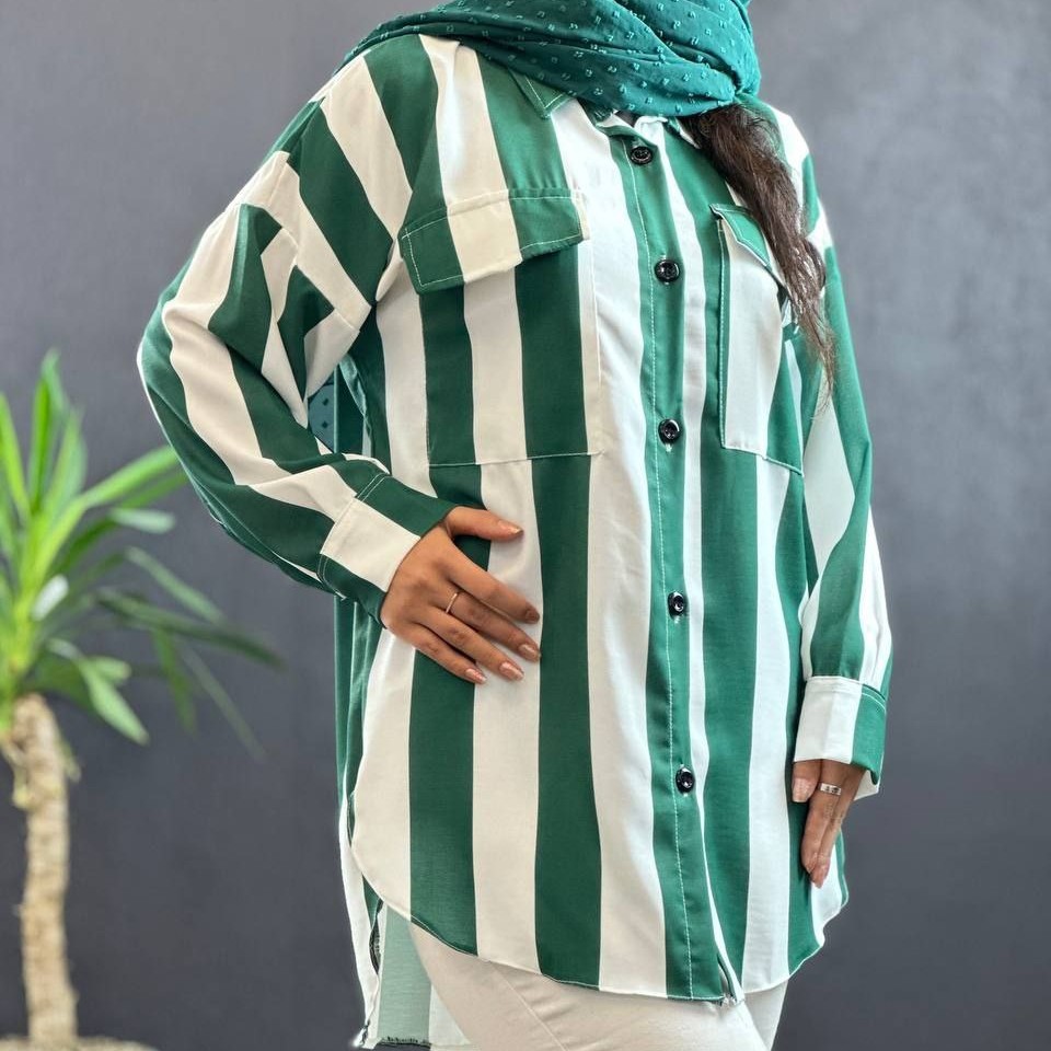 مانتو مهتا دکمه دار جنس ابروبادی