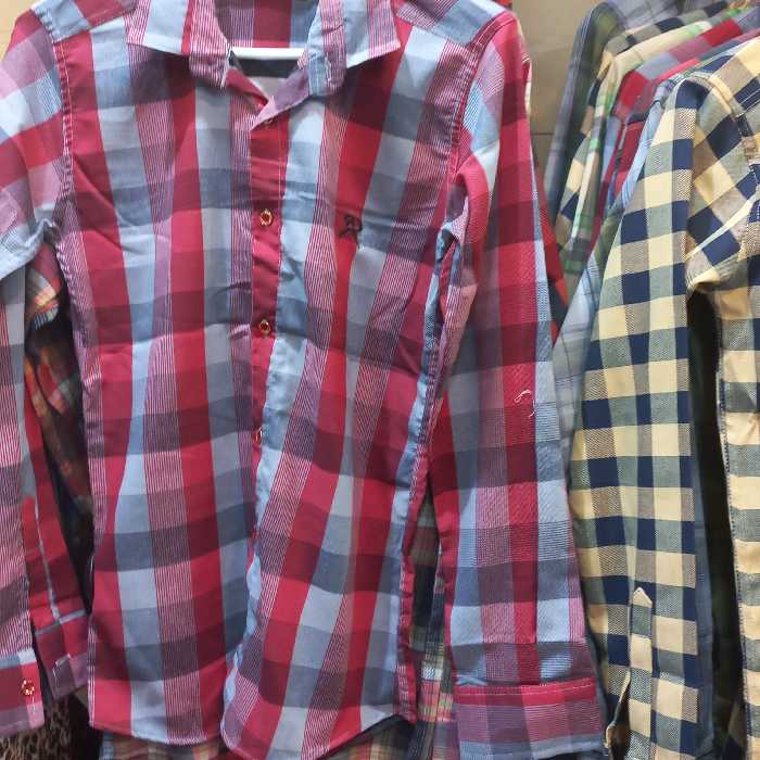 پیراهن مردانه  نخی با تخفیف عالی