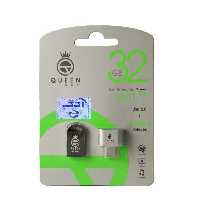 فلش مموری 32 گیگابایت کوئین تک مدل FACT C-PLUS به همراه تبدیل type c (ارسال رایگان)