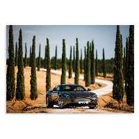 تابلو شاسی طرح ماشین استون مارتین - Aston Martin DB11 مدل NV0616