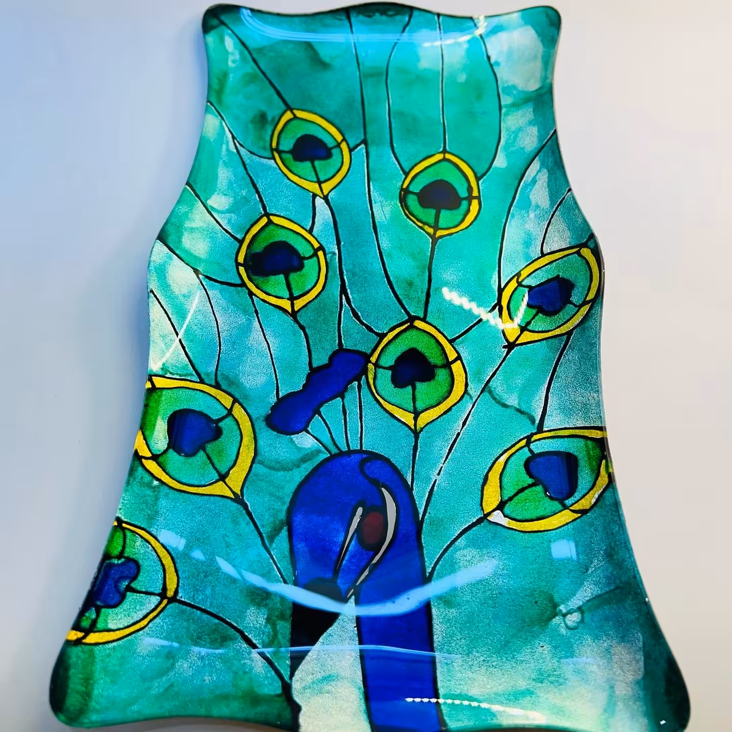 ظرف پذیرایی ویترای طرح طاووس