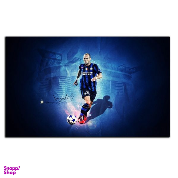 تابلو شاسی بکلیت طرح بازیکن فوتبال وسلی اسنایدر تیم اینتر میلان مدل SH-S6654