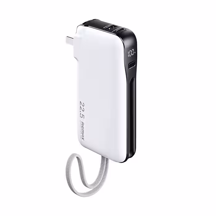 پاوربانک ریمکس مدل RPP-36-20W 22.5W-iPh Cabled ظرفیت 10000 میلی آمپرساعت - کالاوما