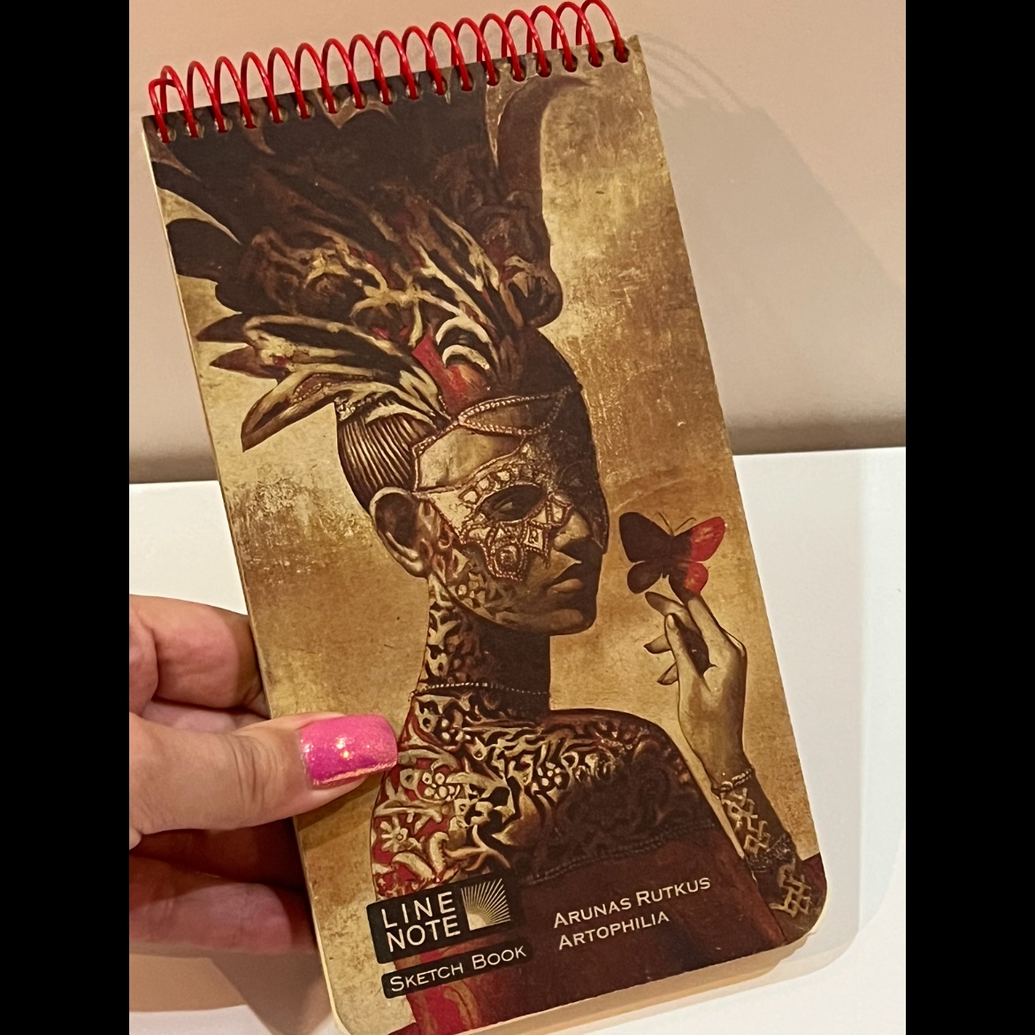 دفترچه یادداشت فانتزی باریک
