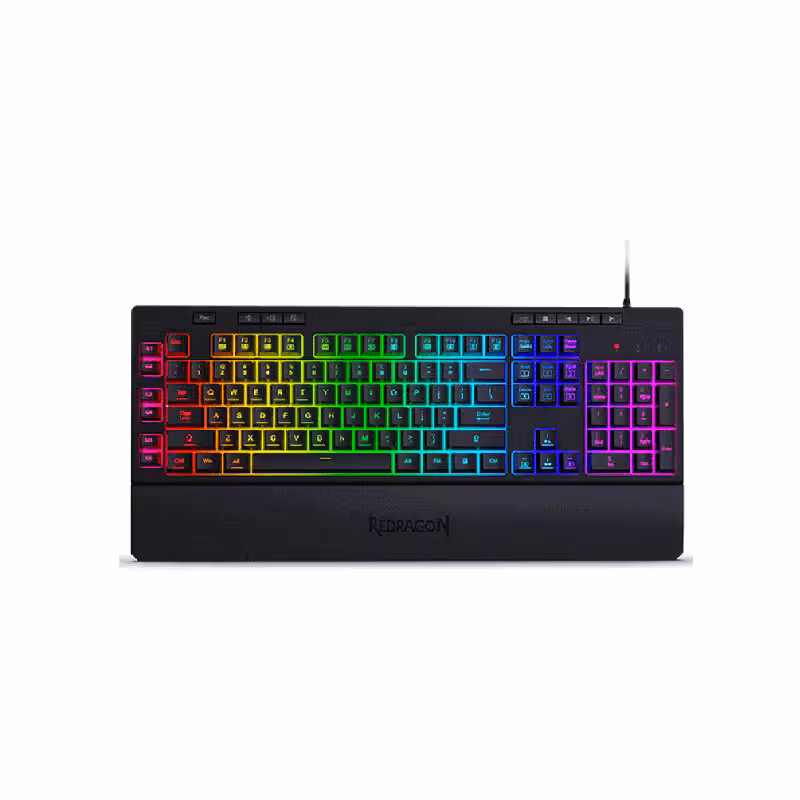 کیبورد گیمینگ ردراگون K512 Shiva RGB Black