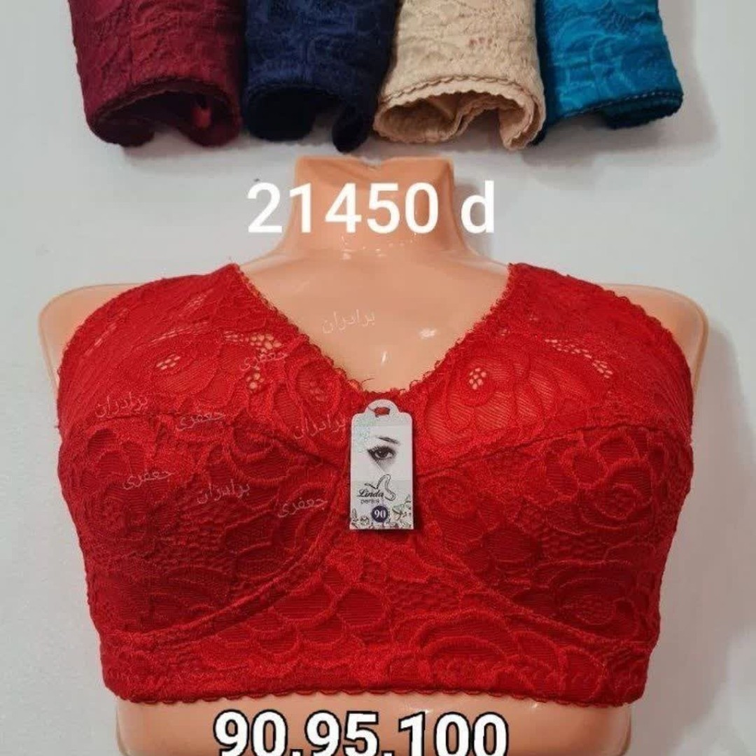 سوتین دانتل زیر نخی رستمی کدb21450