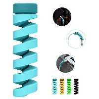 محافظ کابل سیلیکونی فنری بسته ی 4 عددی