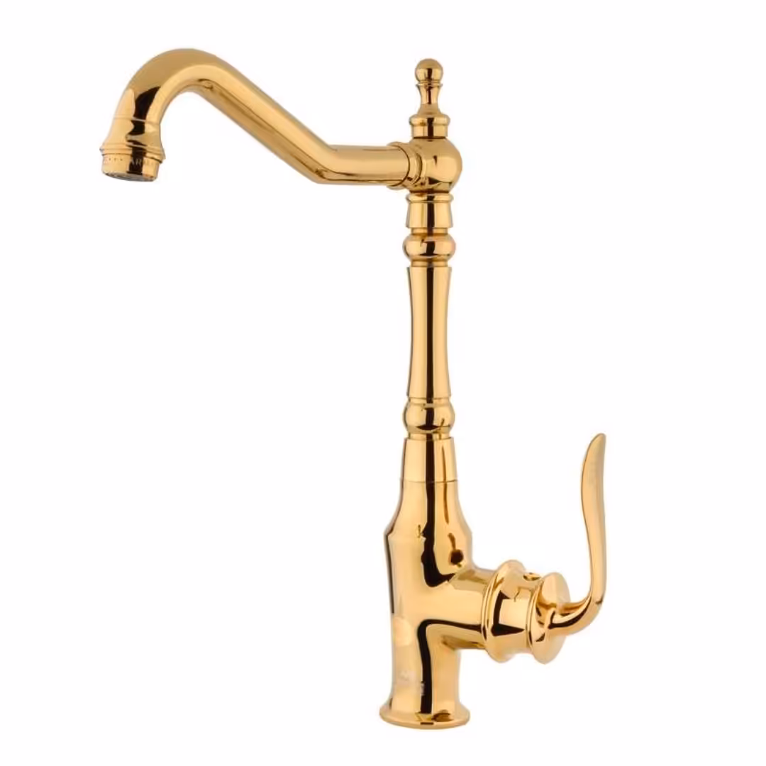 شیر  ظرفشویی ارمغان مدل ژاسپر رنگ طلایی