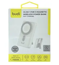 پاوربانک 22.5W بودی سه کاره مدل PB809W ظرفیت 10000 میلی آمپر ساعت