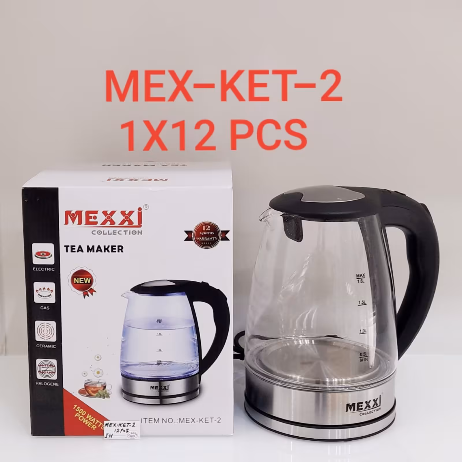 کتری برقی مکسی 2 لیتر