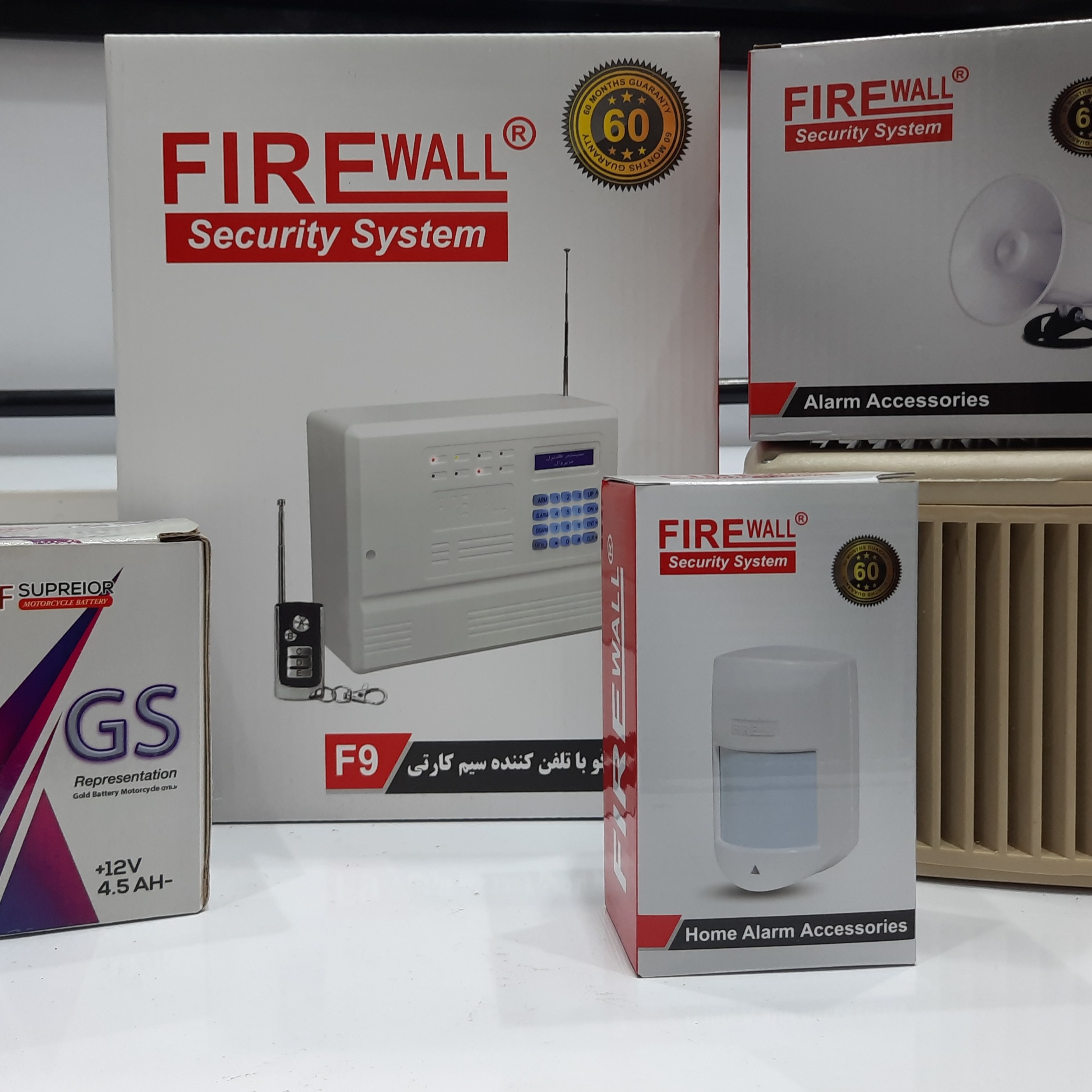 پک دزدگیر اماکن فایروال F9